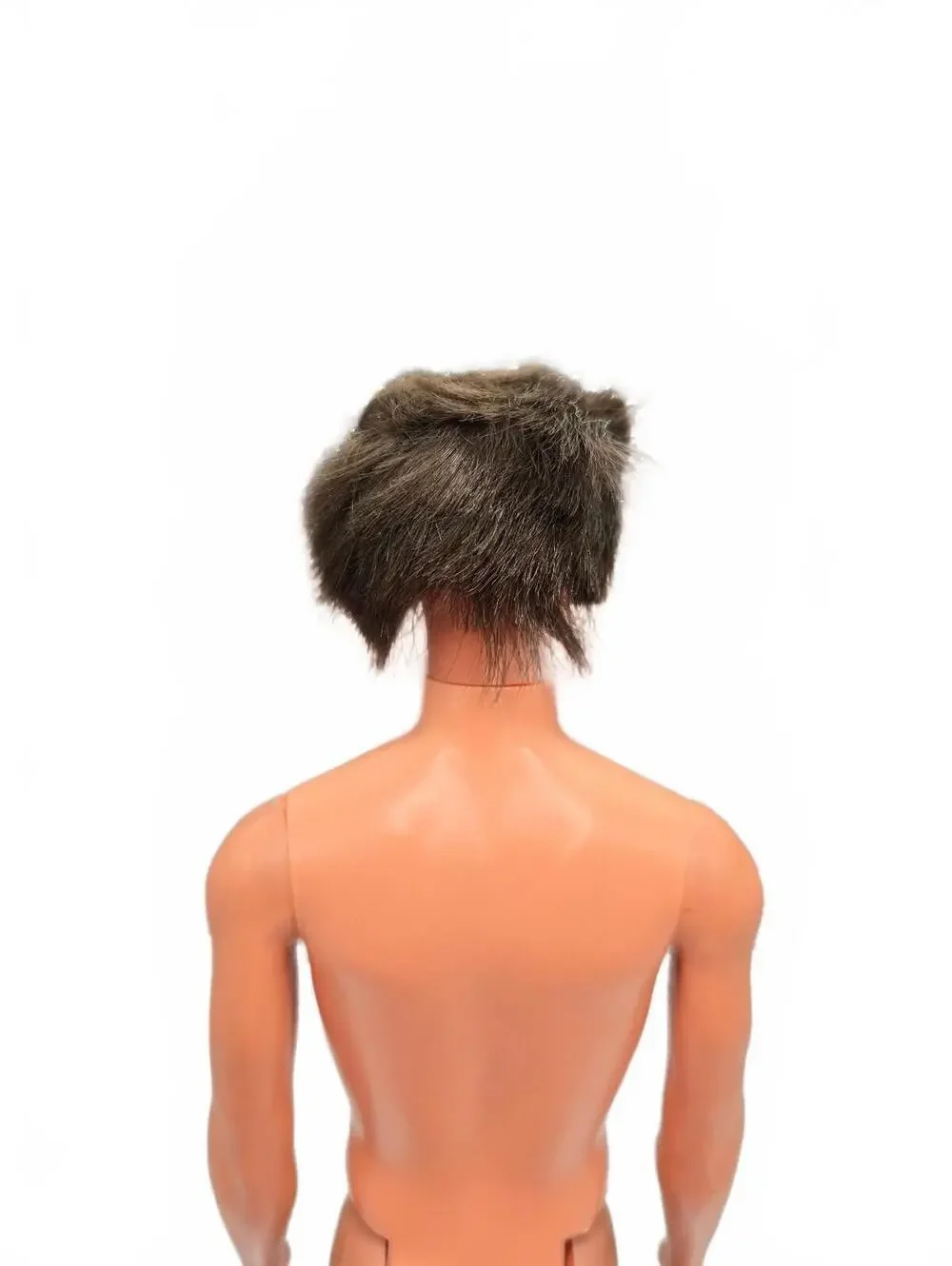 1973 Mattel Mod Hair Ken #4224 vintage Barbie Doll, Rooted Brown Hair, needs TLC